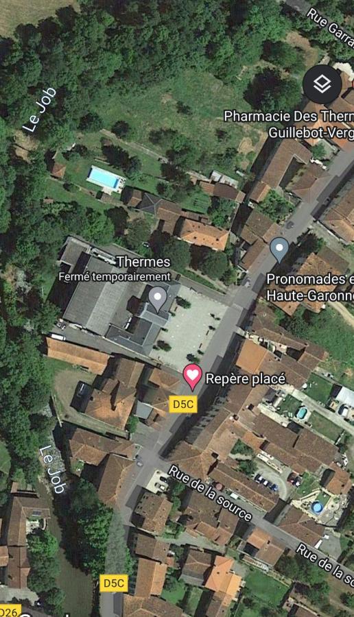 Chaleureux Studio Independant Encausse-les-Thermes Ngoại thất bức ảnh